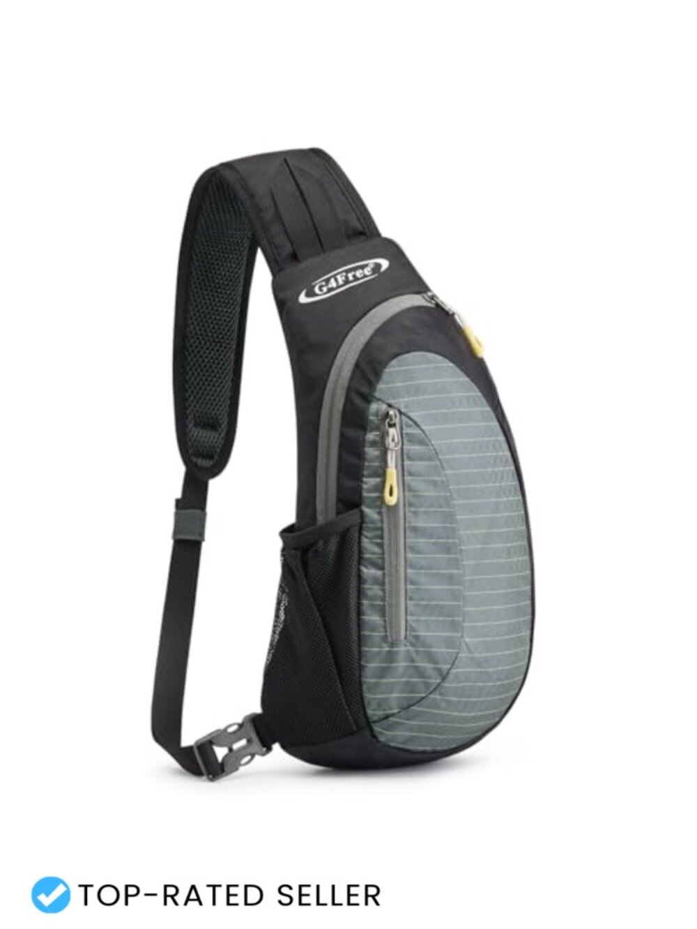 G4Free Sling Bag Crossbody Hiking Daypack Nylon Adjustable Strap Small